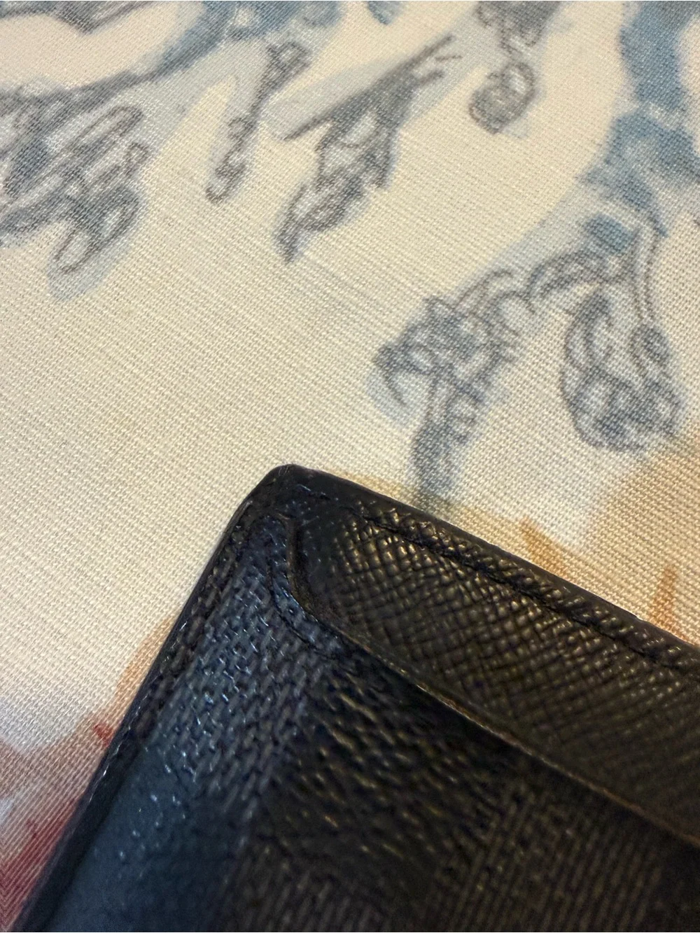 Louis Vuitton Black Damier Card Holder
